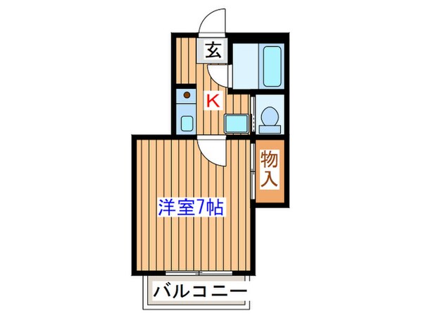 ア－バンハイツ安養寺の物件間取画像